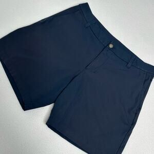 Lululemon Men's Size 33 ABC Classic-Fit Short 7" Warpstreme Navy Blue